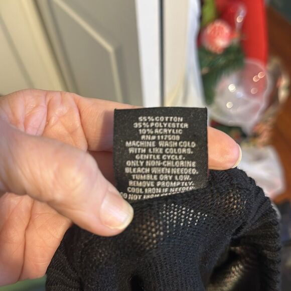 UGLY CHRISTMAS SWEATER XL Well Worn Holiday Beer Drinking Holding Stocking - Picture 7 of 7